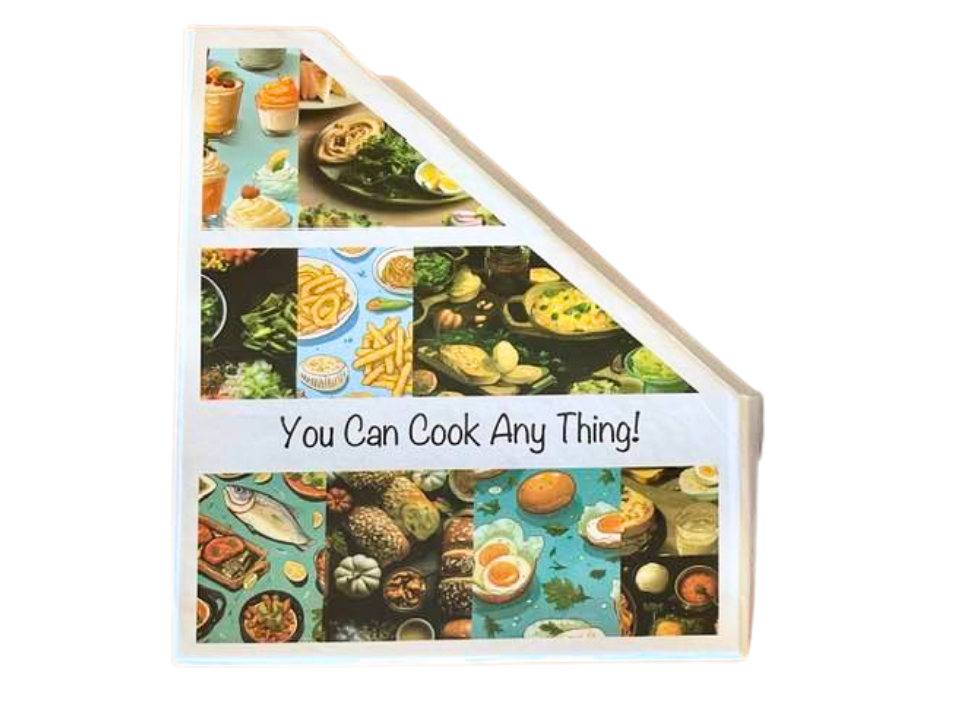 You Can Cook Any Thing Kitchen Counter Book Holder