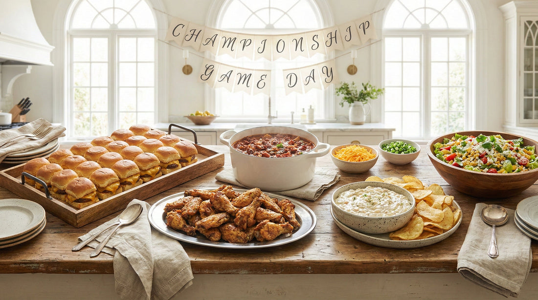 The Game Day Hosting Masterclass: Dips, Slabs, and Steady Streams