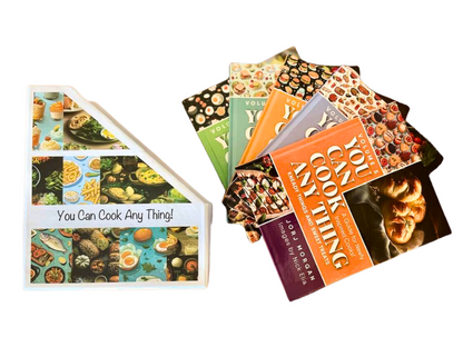 "You Can Cook Any Thing: A Guide for Newly Inspired Cooks!" Ultimate Gift Set in Kitchen Holder