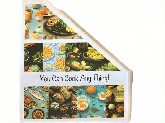 "You Can Cook Any THING" Kitchen Counter Book Holder